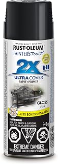 Rust-Oleum Painter's Touch 2X Ultra Cover Gloss Black 340g