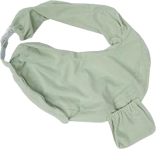 My Brest Friend Deluxe Nursing Pillow Cover - Spring Green | Adjustable and Machine Washable, Easy Care, Durable, with Side Pocket - Original/Deluxe Nursing Pillow Not Included