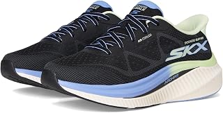 SKECHERS Women's Max Cushioning Arch Fit Areena Hands Free Slip-ins Sneaker Boot