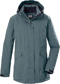 Killtec Damen Jacke Women's Functional Outdoor Waterproof Jacket with Zip Hood (Pack of 1)