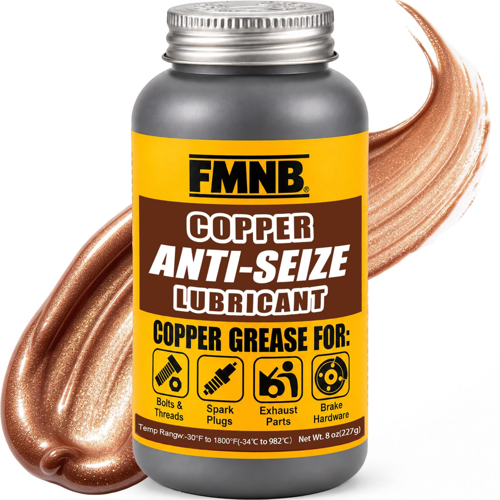 FMNB Copper Anti Seize Lubricant AntiSeize High Temp Paste for Auto Lug | Automo