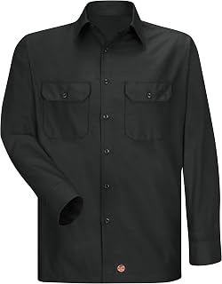 Red Kap Solid Rip Stop Shirt Lisa Rip Stop Men's Shirt