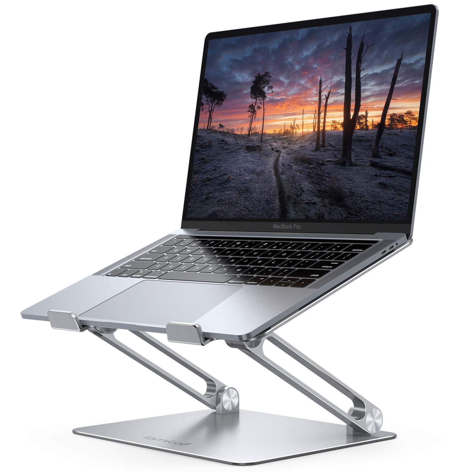 Lamicall Aluminum Laptop Stand for Desk for MacBook Air Pro Neo 10-17.3'' | Adju