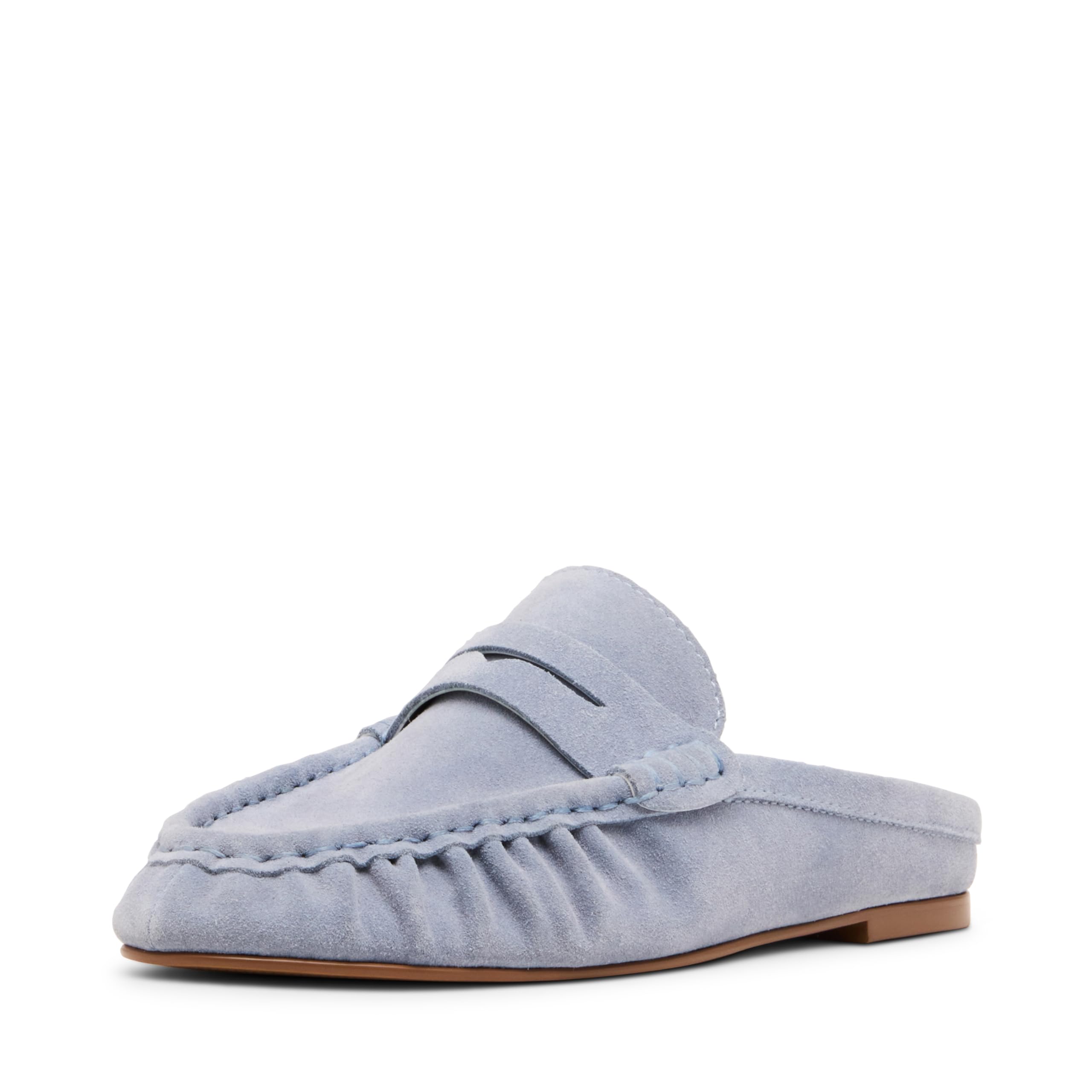 Steve Madden Rafe para mujer, azul (Dusty Blue Suede), 6.5