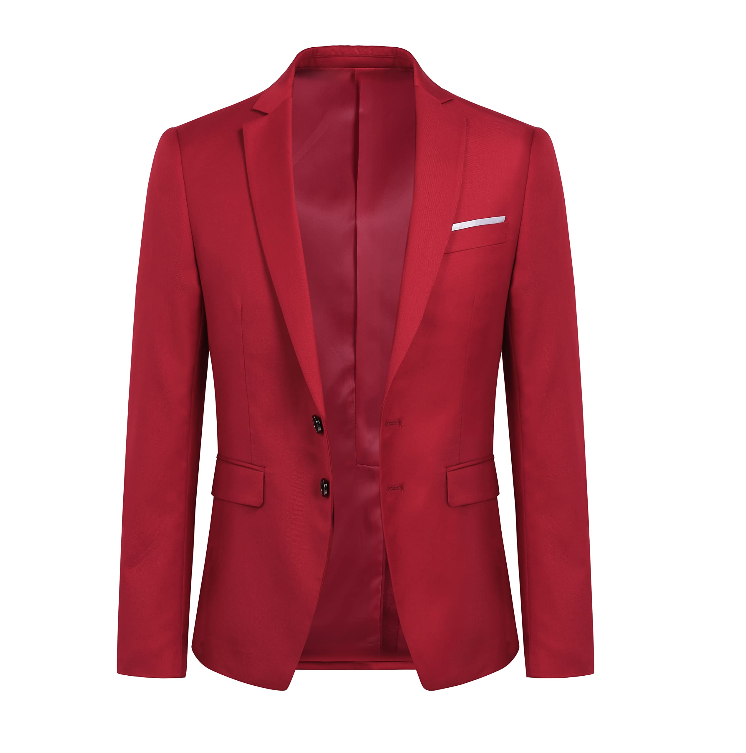YOUTHUP Men's Blazers Slim Fit Elegant American Formal Suit Jacket for Men