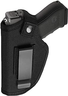 Gun Holsters for Men/Women, 380 Holster for Pistols, Universal Airsoft Right/Left, IWB/OWB 9mm Holsters for Concealed Carry, Fits Glock, M&P Shield & Similar Handgun
