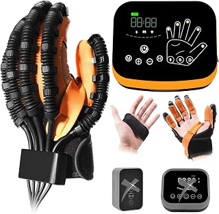 Rehabilitation Robot Gloves, Rehabilitation Gloves for Stroke, Hemiparesis (XL Right Hand)