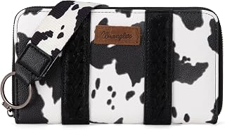 Wrangler Wallet Purse for Women Western Aztec Clutch Wristlet Wallet