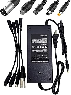 42V 2A (5 Plugs) Universal Charger for Jetson,Gotrax,Razor,Brid,Segway, Sisigad,Hiboy,Ninebot 36V Lithium-ion Battery