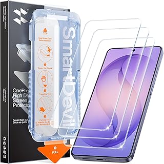 SMARTDEVIL 3 Pack for Samsung Galaxy S26 Ultra Screen Protector