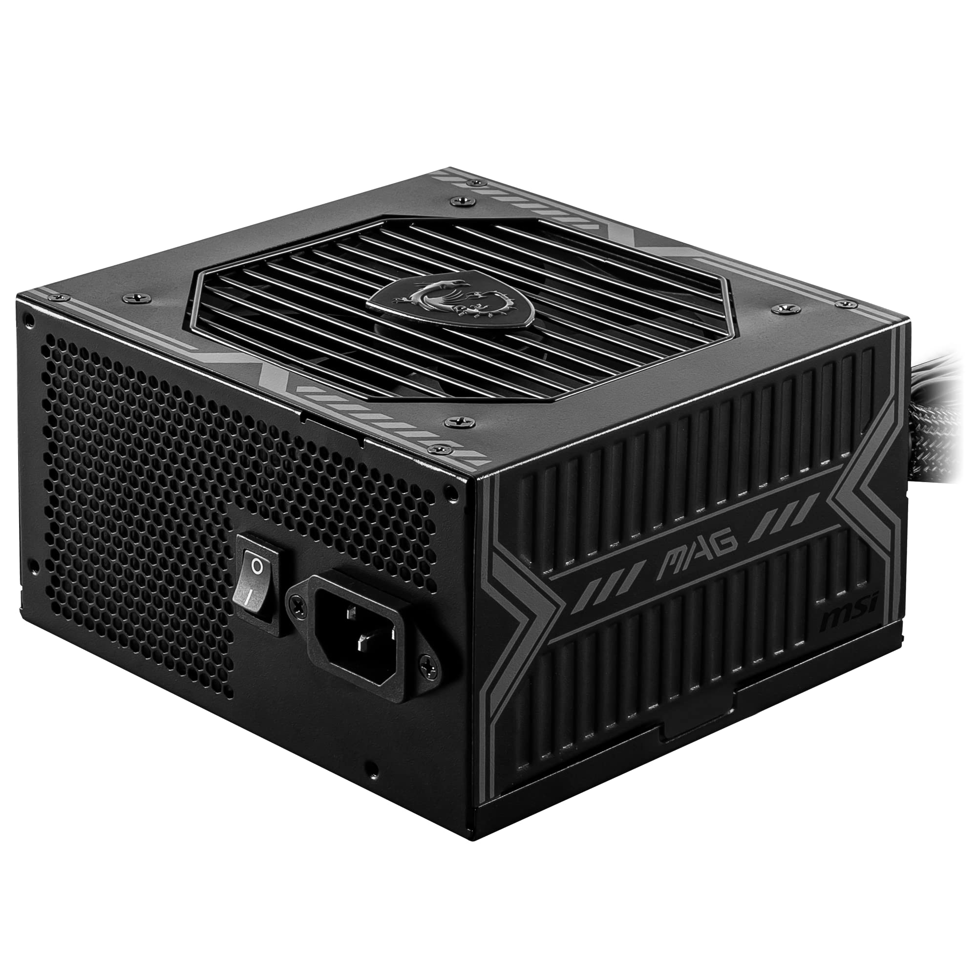 MSI MAG A650BN Gaming Power Supply Unit: 80 plus bronze, 650 Watt, 12V Single-Ra
