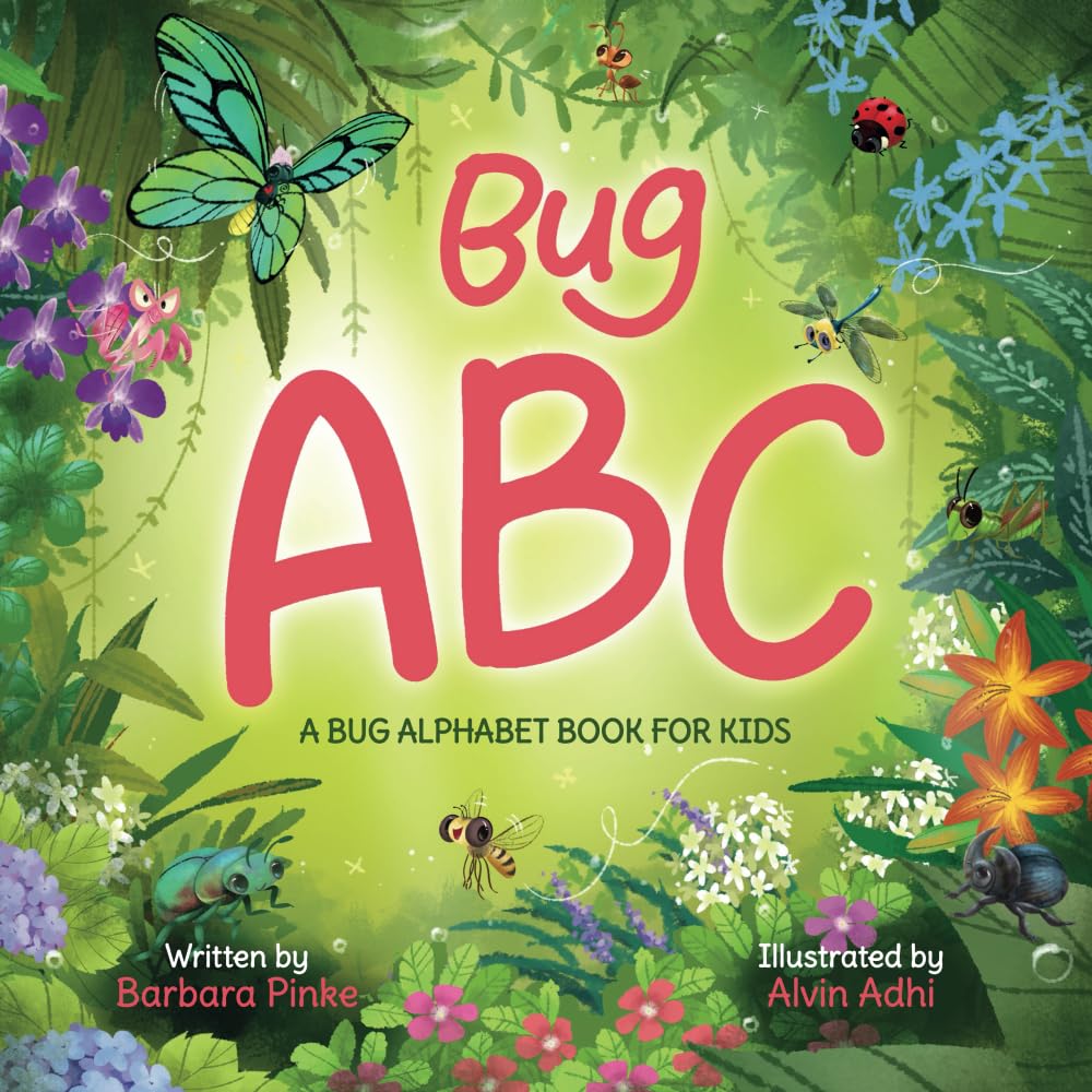 Bug ABC - A Bug Alphabet Book for Kids: Simple and Easy ABC Learning Book for Pr