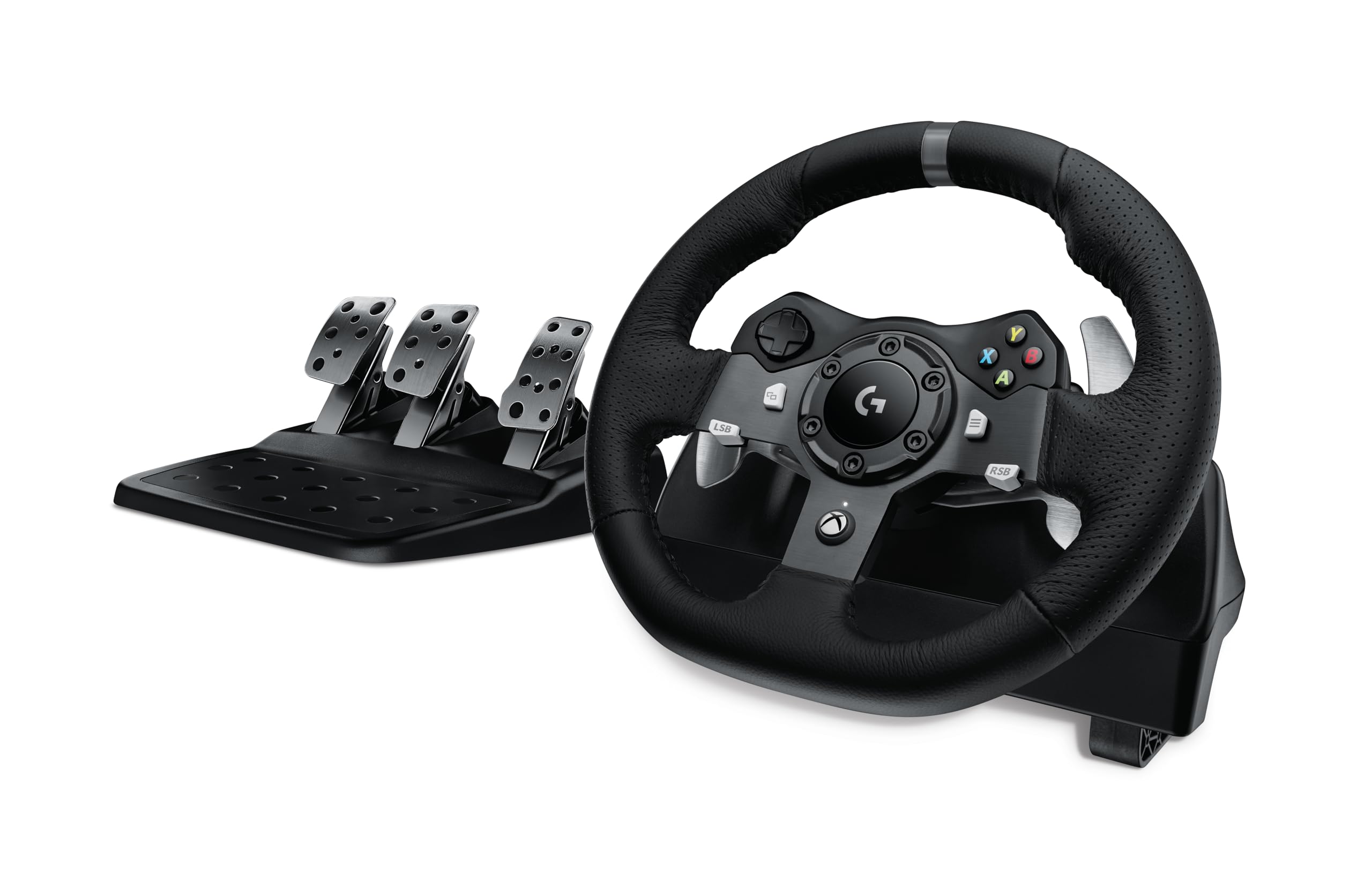 Logitech G920 Racing Wheel and Pedals for Xbox X|S/Xbox One/PC | Real force feed