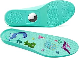 Shoe Insole for Airtag, Shoe Insert for Kids and Adults, Insoles for Airtag Hidden Holder, Comfortable Footwear Mount, Teal