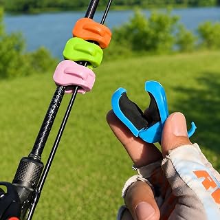 Portable PVC Fishing Rod Holder 4 Pieces with Handle Heavy Duty Fishing Rod Storage Organizer for Beach Lake Ocean Fishing Compact Holder for Travel Outdoor Use