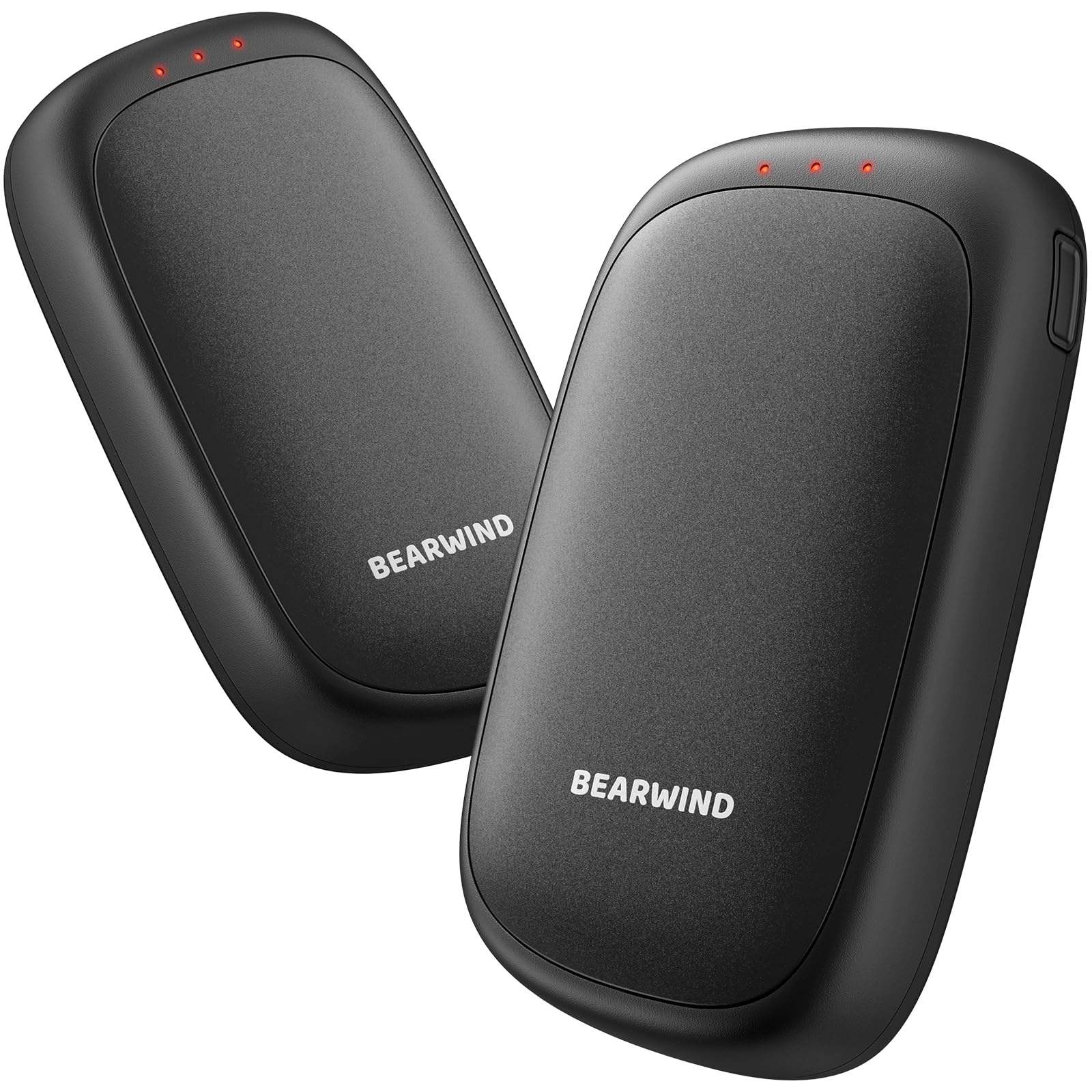 Bearwind Electric Hand Warmers Rechargeable, 2 Pack Magnetic Design | Reusable P