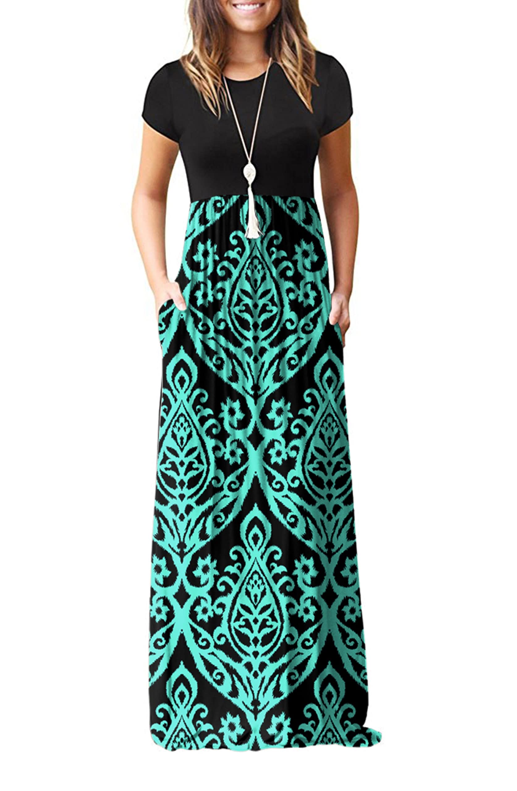 GRECERELLE Flowy Soft Women's Long Dress