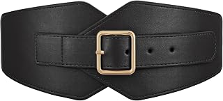 JASGOOD Women Wide Elastic Waist Belt for Dress Fashion Thick Stretchy Cinch Belt for Women