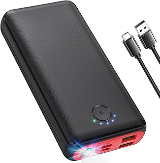Power Bank 27000mAh 22.5W Fast Charging USB C Portable Charger | Built-in Flashlight, Travel Essential, High Capacity, Multi -Ports, Battery Pack Compatible with iPhone Samsung Pad etc