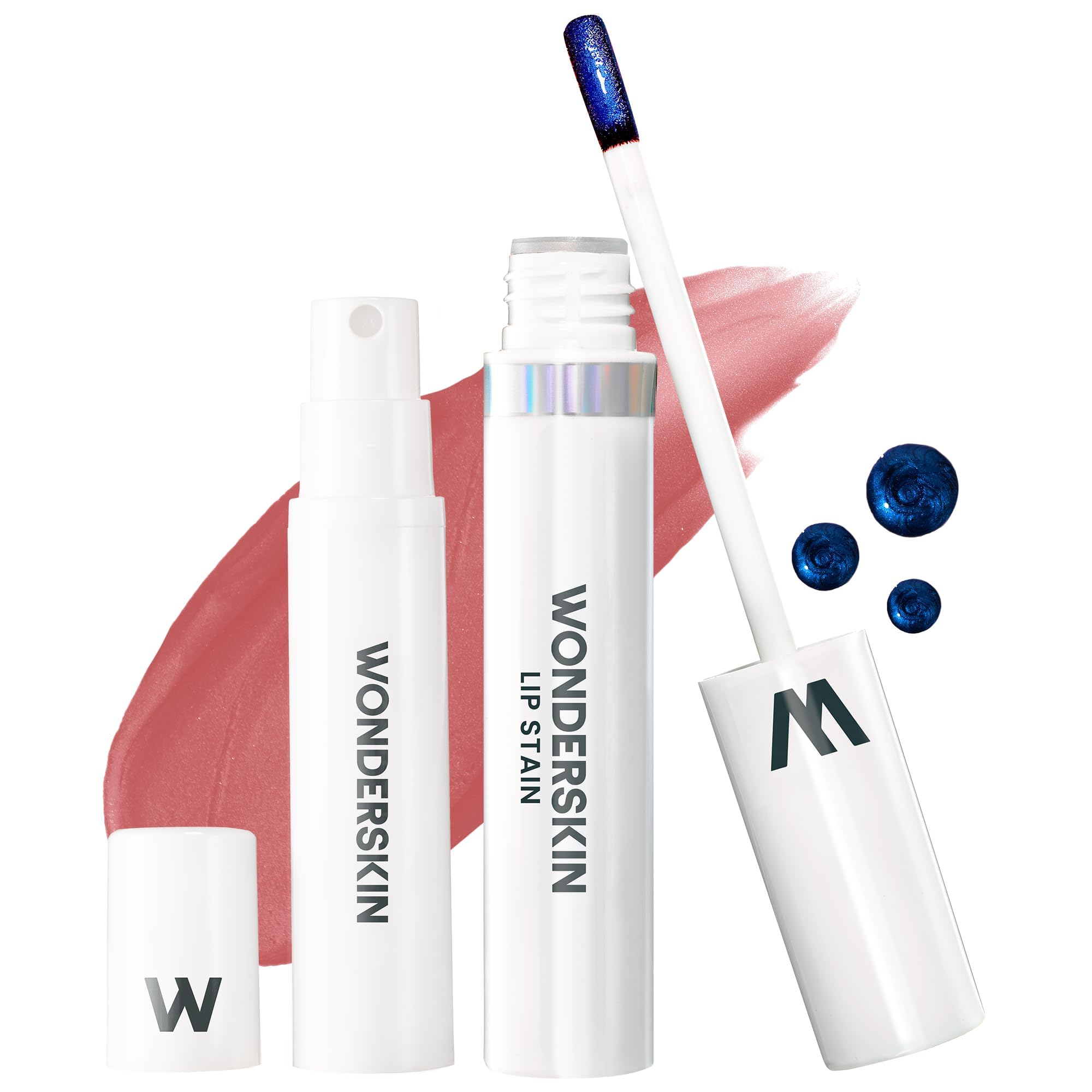 Wonderskin Lip Stain Set – Long Lasting, Waterproof, Lip Tint Peel Off | Transfe