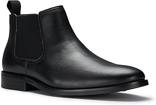 Ferro Aldo Men's Chelsea Boots | Pull-On Ankle Boot in Plain Toe, Cap Toe & Wingtip Brogue Styles | For Casual, Dress, Work & Formal Events