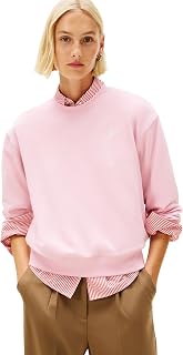 Tommy Hilfiger Th Script Reg Terry Swtshrt WW0ww49418 Women's Pull-On Sweatshirt (Pack of 1)