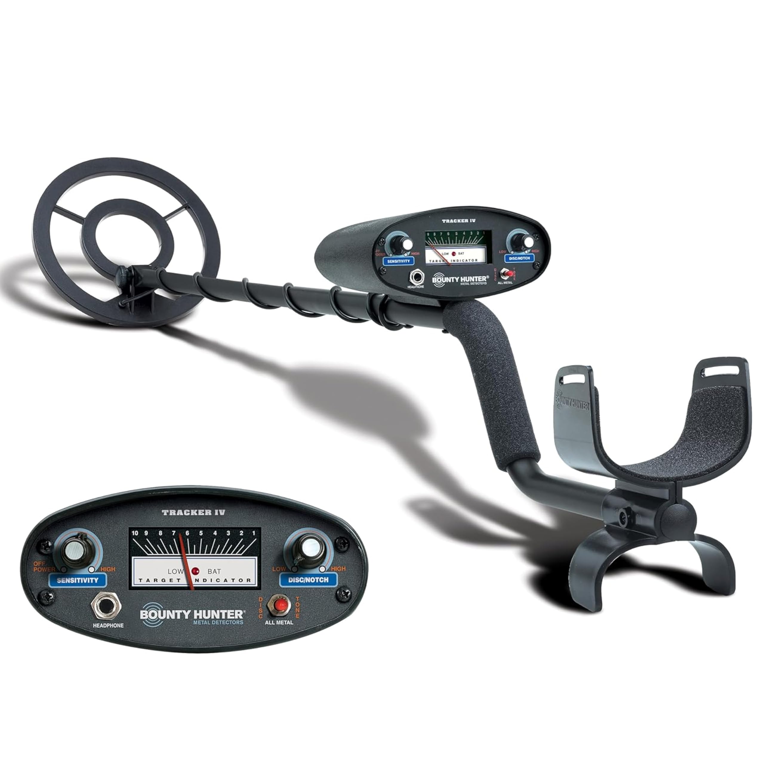 Bounty Hunter TK4 Tracker IV Metal Detector – All-Terrain Gold, Silver, Coin & R