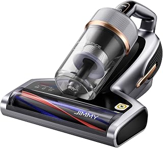 Jimmy BX7 Pro Mattress Vacuum Cleaner with Dust Mite Sensor, UV Lamp Sterilization, Mattress Cleaning Machine Bed Vacuum Cleaner 700W with Ultrasound, LED Screen for Bed, Sofa and Upholstery- Grey