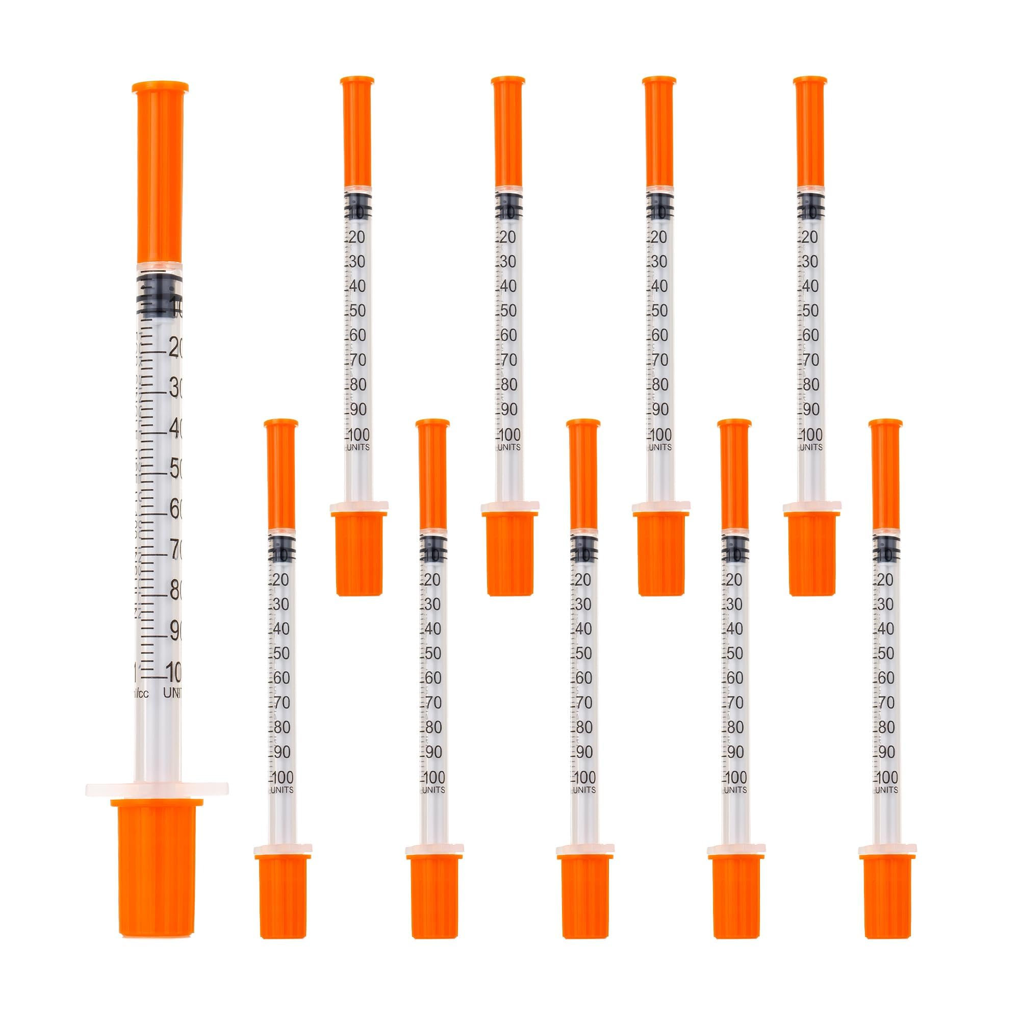 1ml 31G*6mm Plastic Multiple Uses Measuring Tools, Individually Sealed Packaging