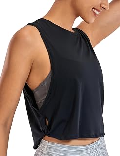 CRZ YOGA Pima Cotton Loose Sleeveless Top