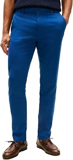 Tommy Hilfiger Men's Linen Blend Pants in Straight Fit