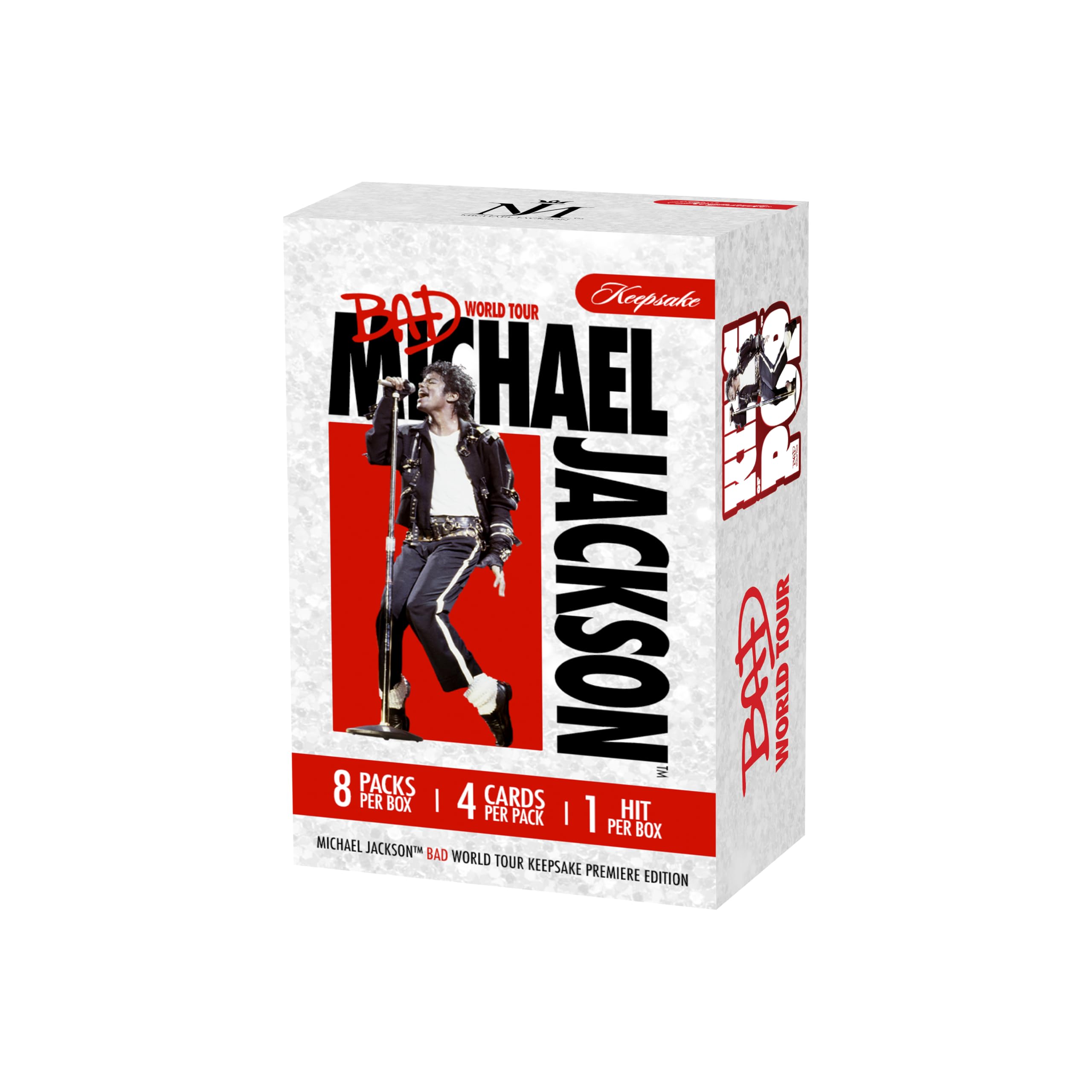 Michael Jackson Bad World Tour Keepsake Premiere Blaster Box Trading Cards | 8 P