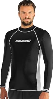 Cressi Rash Guard-Men's Long-Sleeved T-Shirt in Stretch Fabric Filter Protection