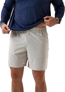 Burlebo Men’s Everyday Shorts – Lightweight Casual Shorts with Stretch Fabric and Functional Pockets