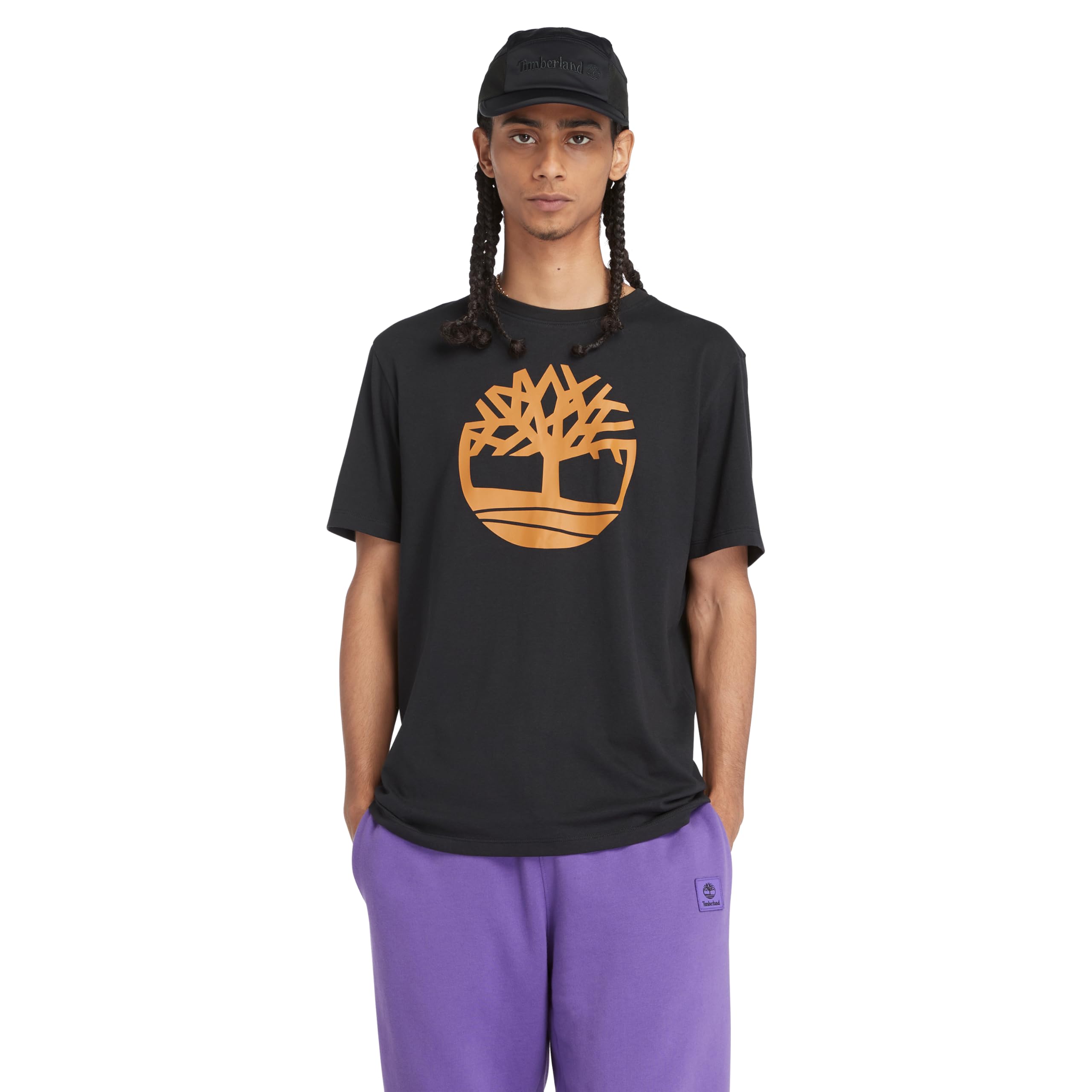 Timberland Men's Tree Logo Short Sleeve Tree Logo Short Sleeve