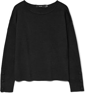 VERO MODA Vmgold LS Boatneck Women's Pullover