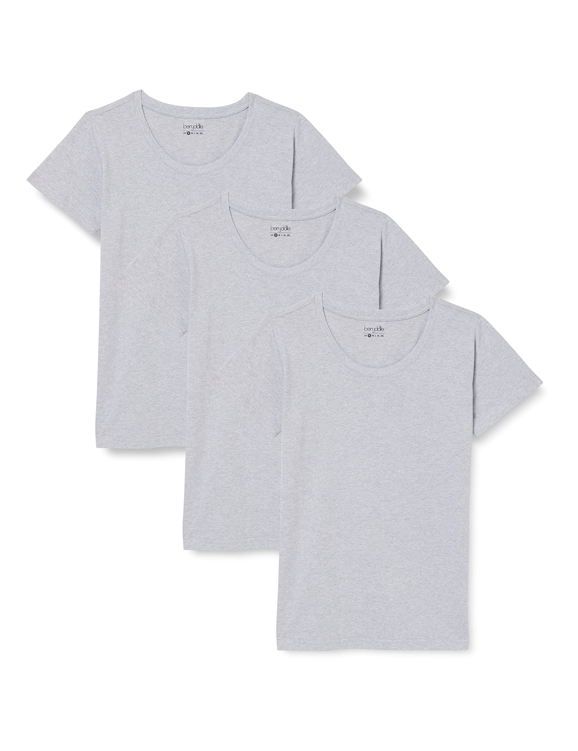 berydale BD157 Women's T-Shirt (Pack of 3)
