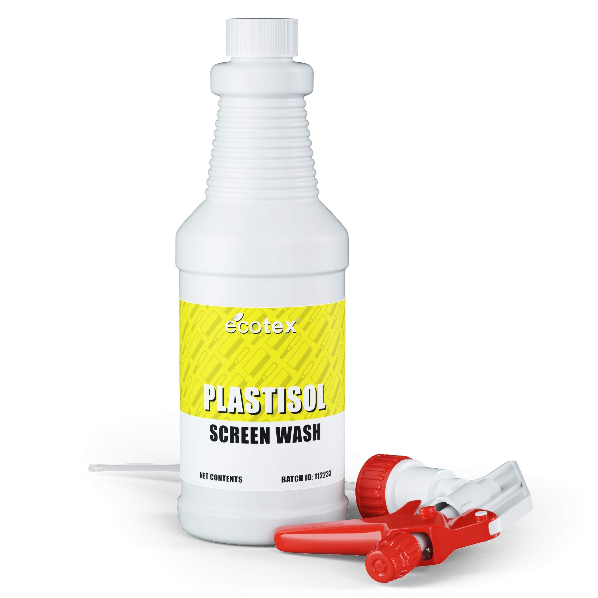 Ecotex® Plastisol Ink Remover &amp; Screen Wash - Screen Printing Cleaner, Qt | 