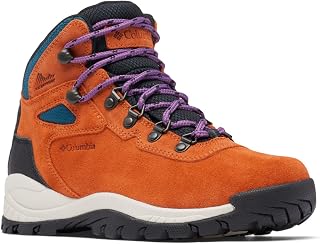 Columbia Women's Newton Ridge Plus Waterproof Amped Hiking Shoe, Cedar/Nightwave, 10 UK