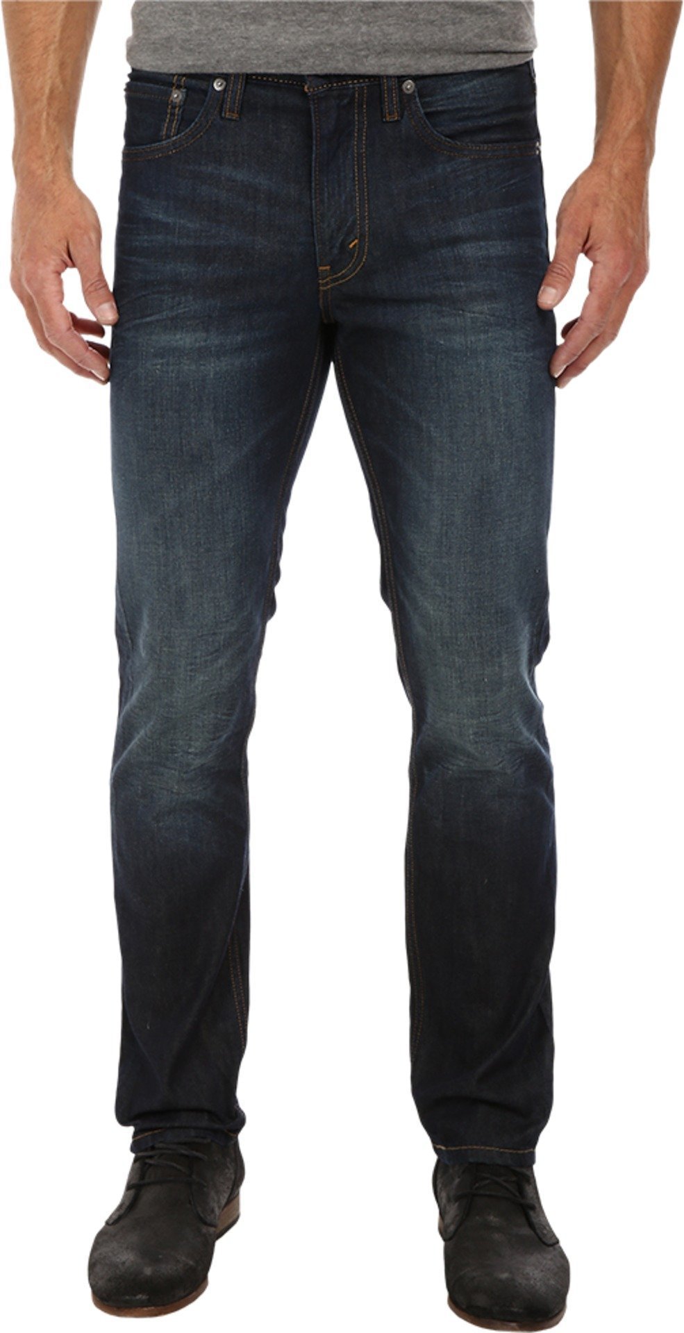 Levi's Men's Made in The USA-511 Slim Fit Jean, Green Splash, 29W x 32L