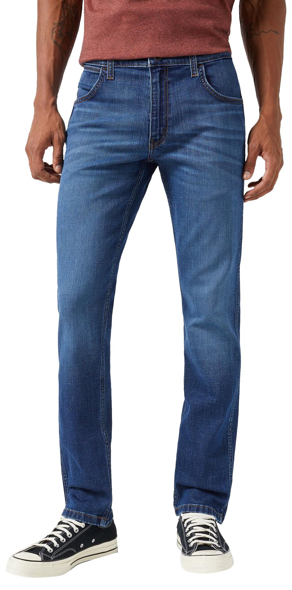 Wrangler - Boone Men's Jeans - Straight Fit Regular - Action Comfort