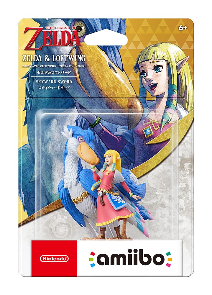 Nintendo Amiibo - Zelda & Loftwing - The Legend of Zelda: Skyward Sword HD - Wii