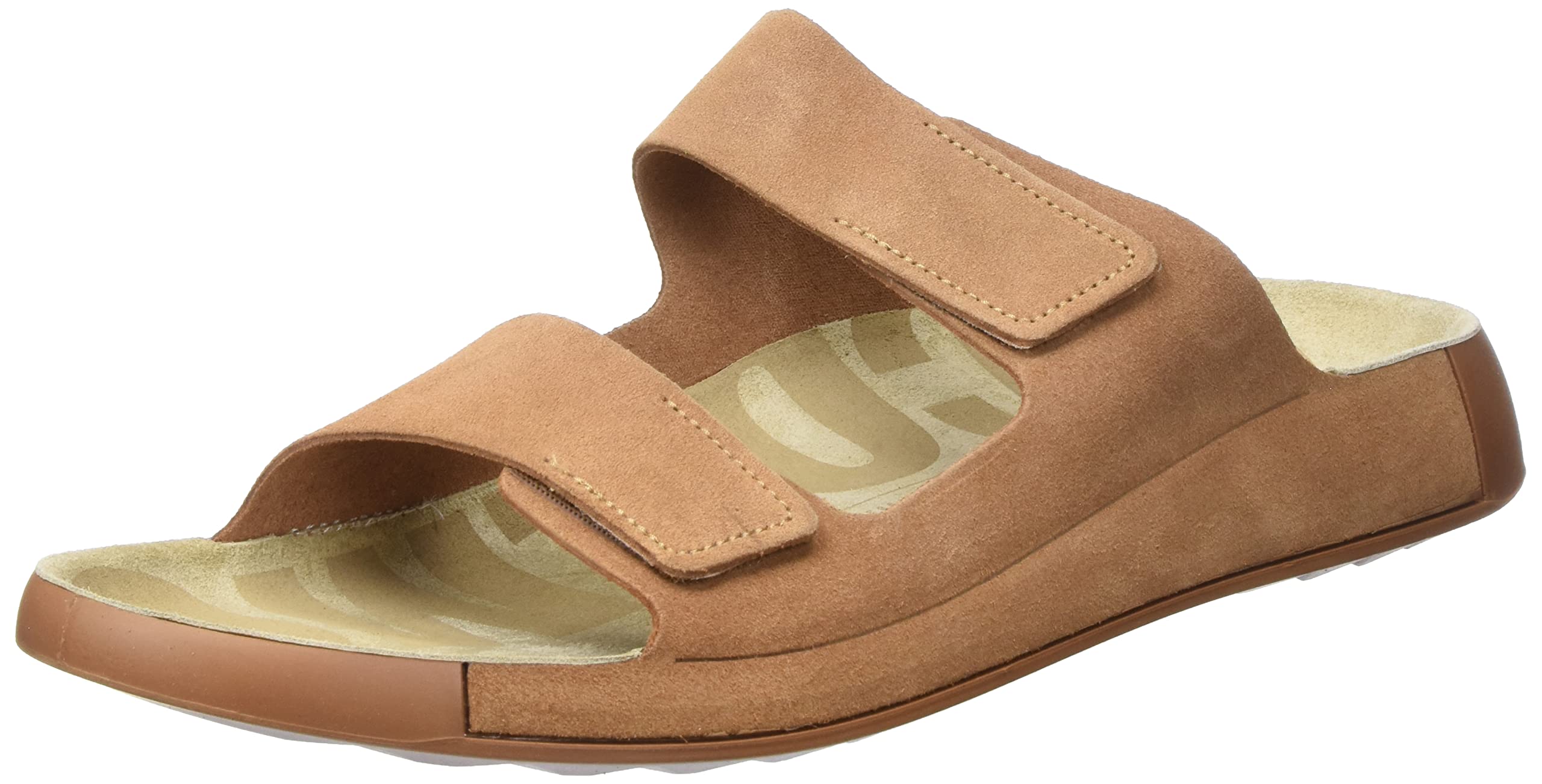 ECCO Mens 2026 Cozmo 2-Strap Soft Leather Comfy Flexible Adjustable Sandals