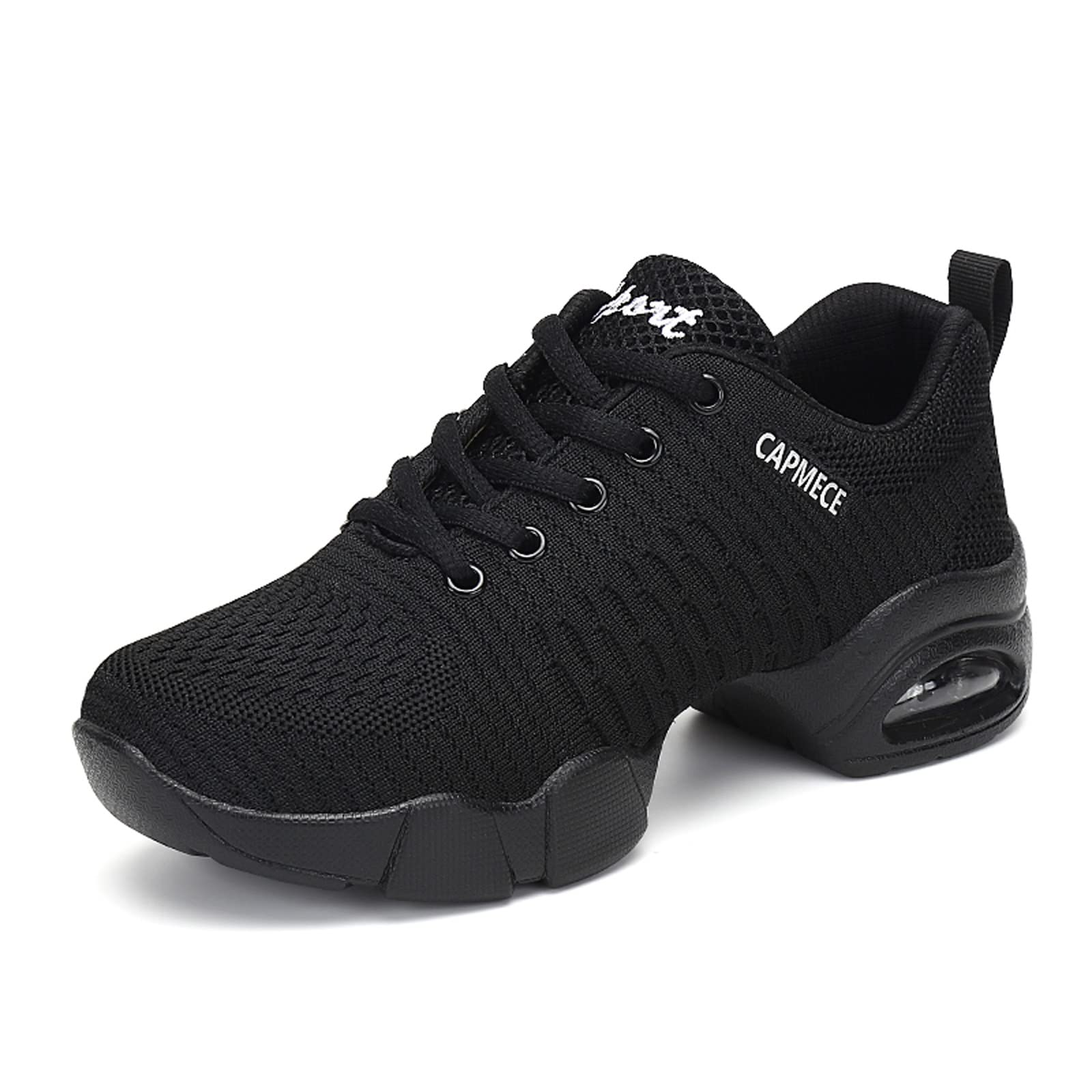 Split Sole Athletic Shoes Trainer Lightweight Jazz Heel Shoes Training Dance Tra