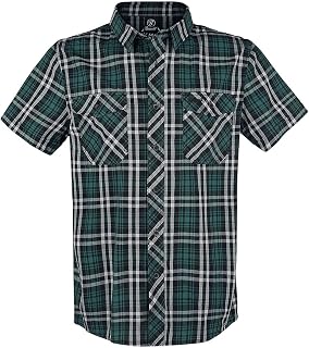 Brandit Roadstar Men's Short Sleeve Shirt Black/Red Regular