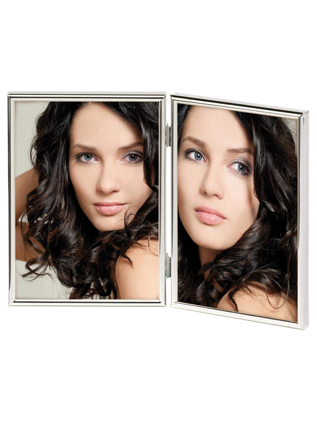 Walther Design WD218S Chloe Double Frame, 2 x 13 x 18 cm, Silver