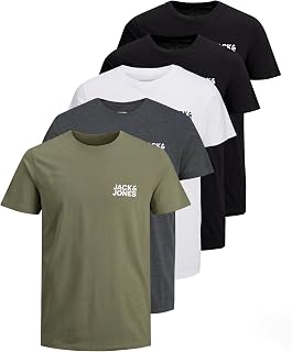 JACK & JONES T-Shirt 3-Pack Logo O-Neck T-Shirt
