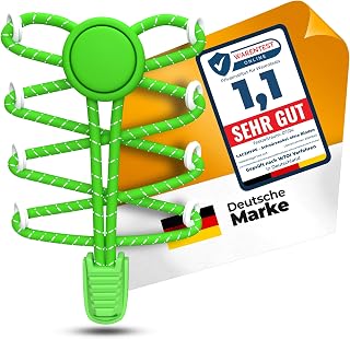 LaceHype - 2/1 pair of elastic laces with rubber quick lacing system, no tie shoelaces - 2/1 pair of shoes - for trainers, running shoes, sports shoes