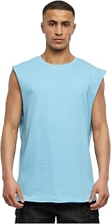 Urban Classics Men's Tank Top with Short Sleeves Black
