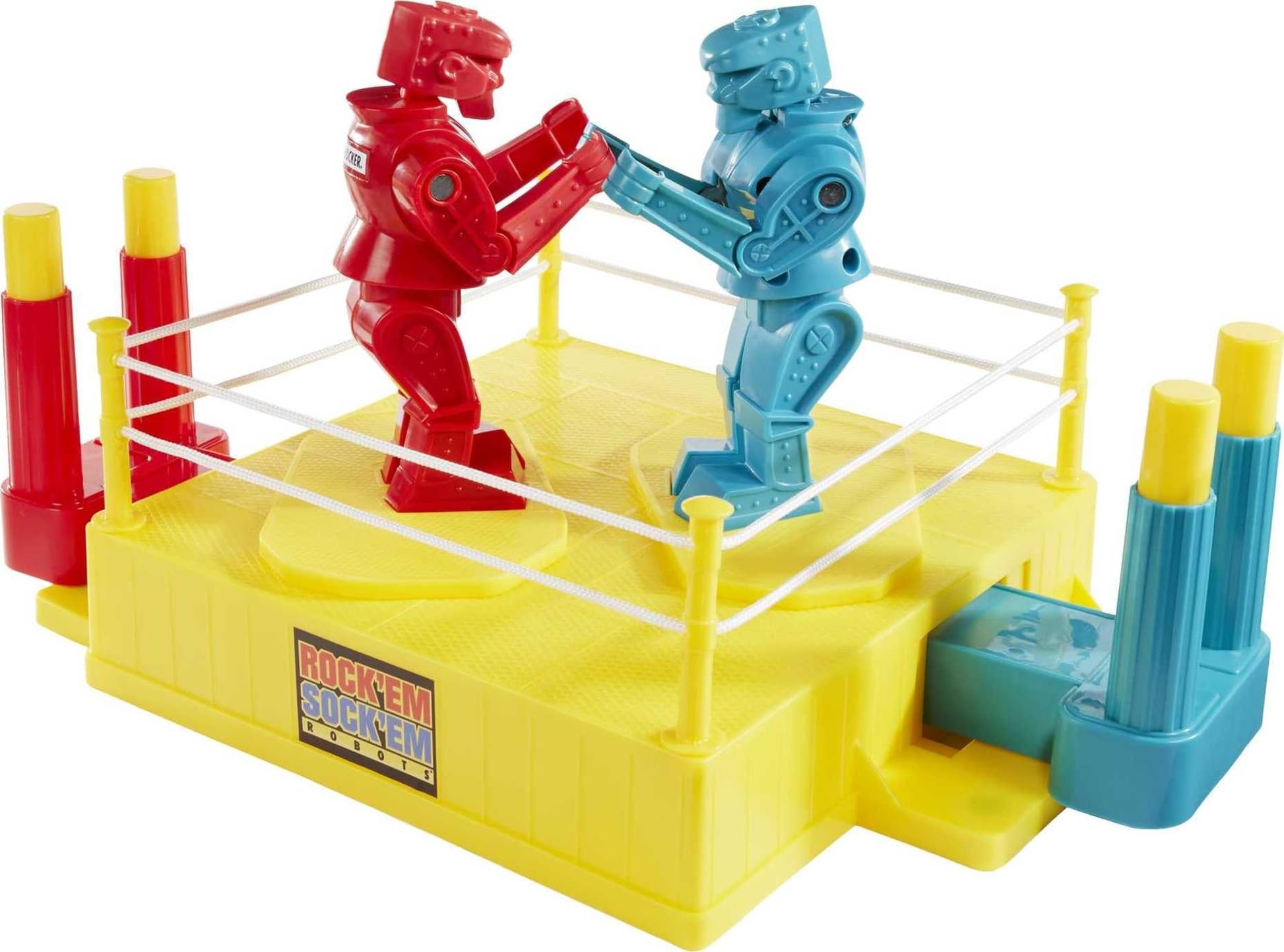 Mattel Games Rock 'Em Sock 'Em Robots Kids Game for Ages 6+ | 2-Player Game with